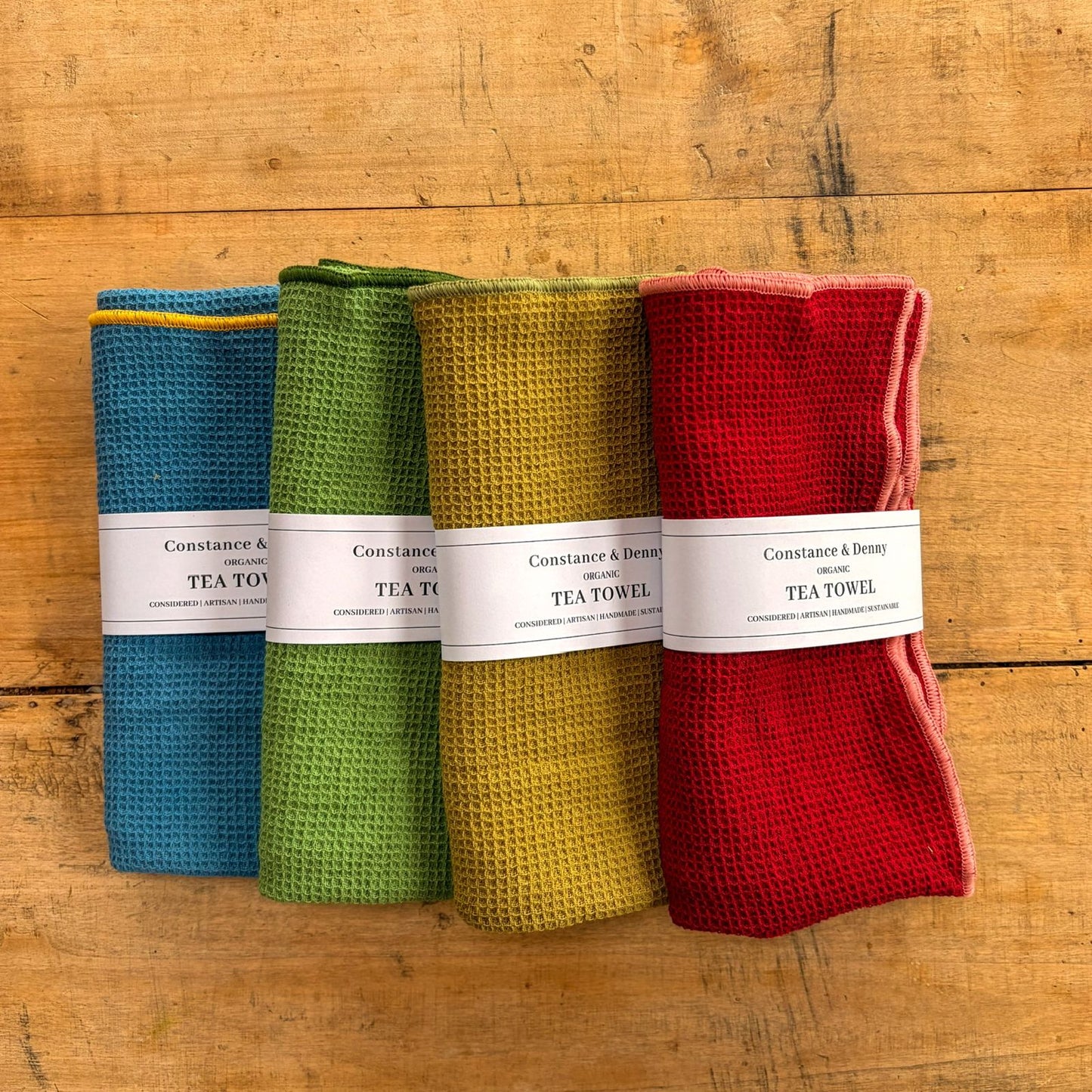 WAFFLE tea towel