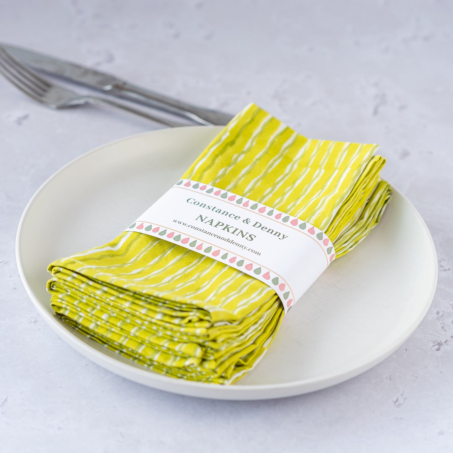 constance-and-denny-wiggle-line-citrine-set-of-4-napkins