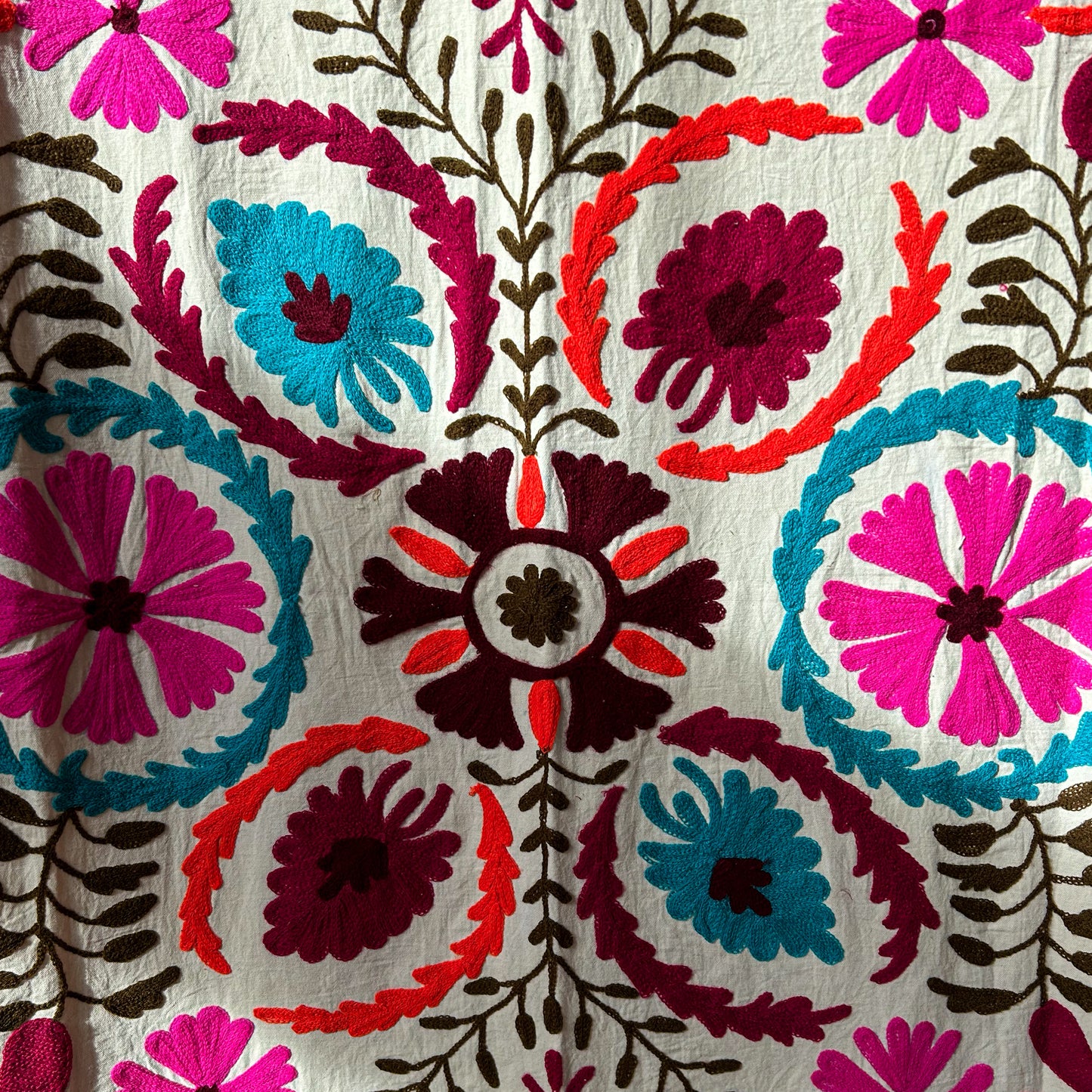 suzani-stitched-wall-hanging-bedspread-pink-traditional-colours-detail-pattern