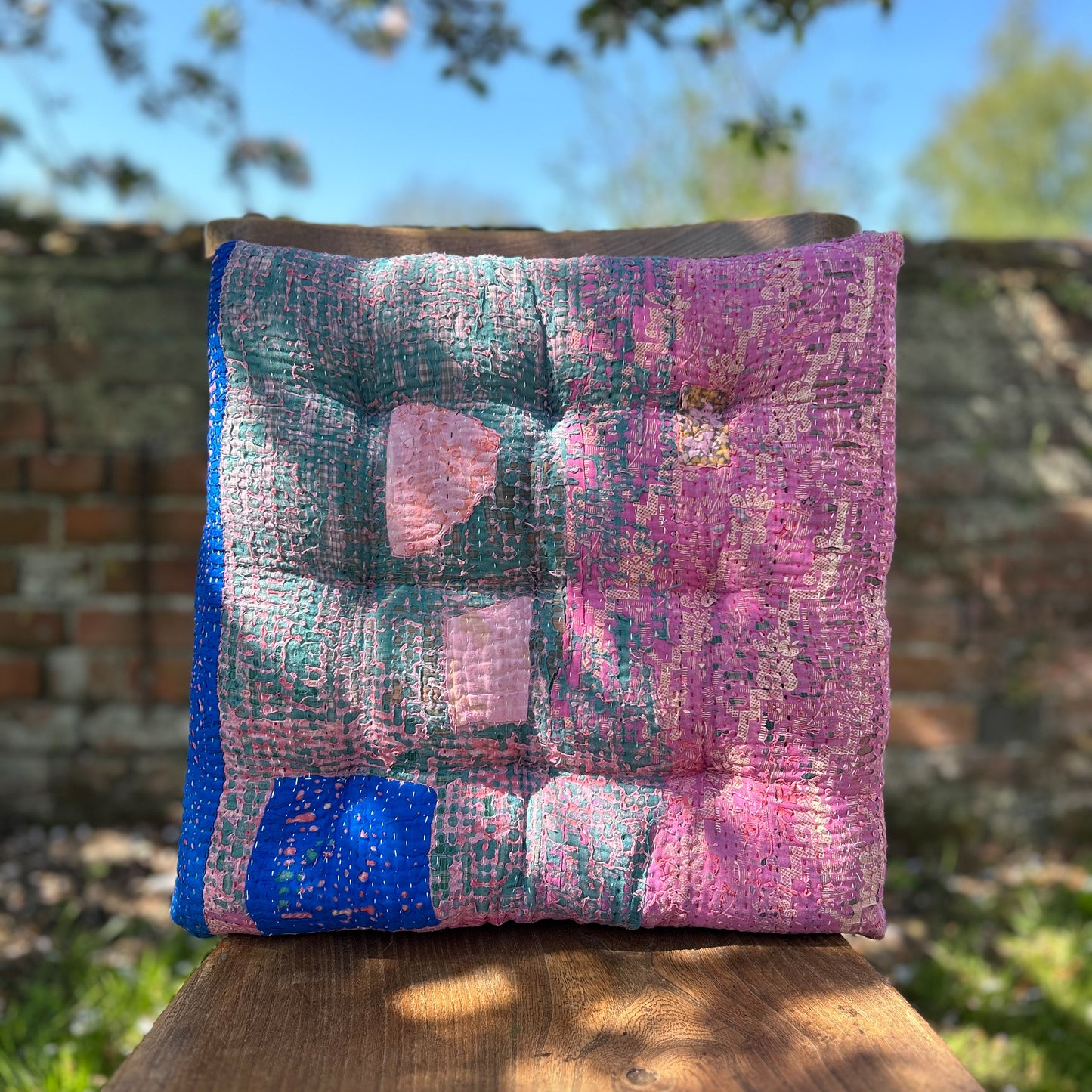 constasnce-and-denny-vintage-kantha-stack-seat-pads-pink-4