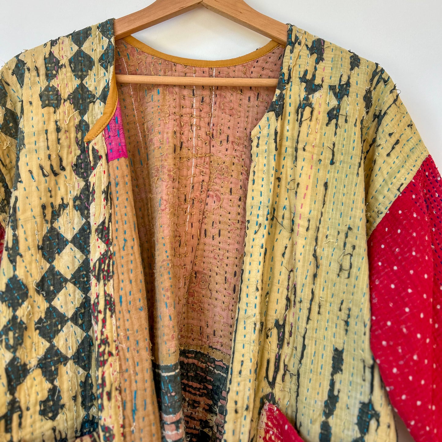 vintage-kantha-jacket -21-front-colourful-collar
