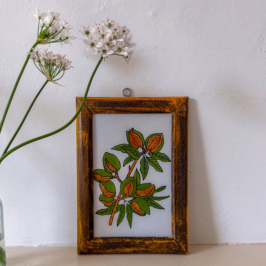 ALMONDS GLASS PAINTING