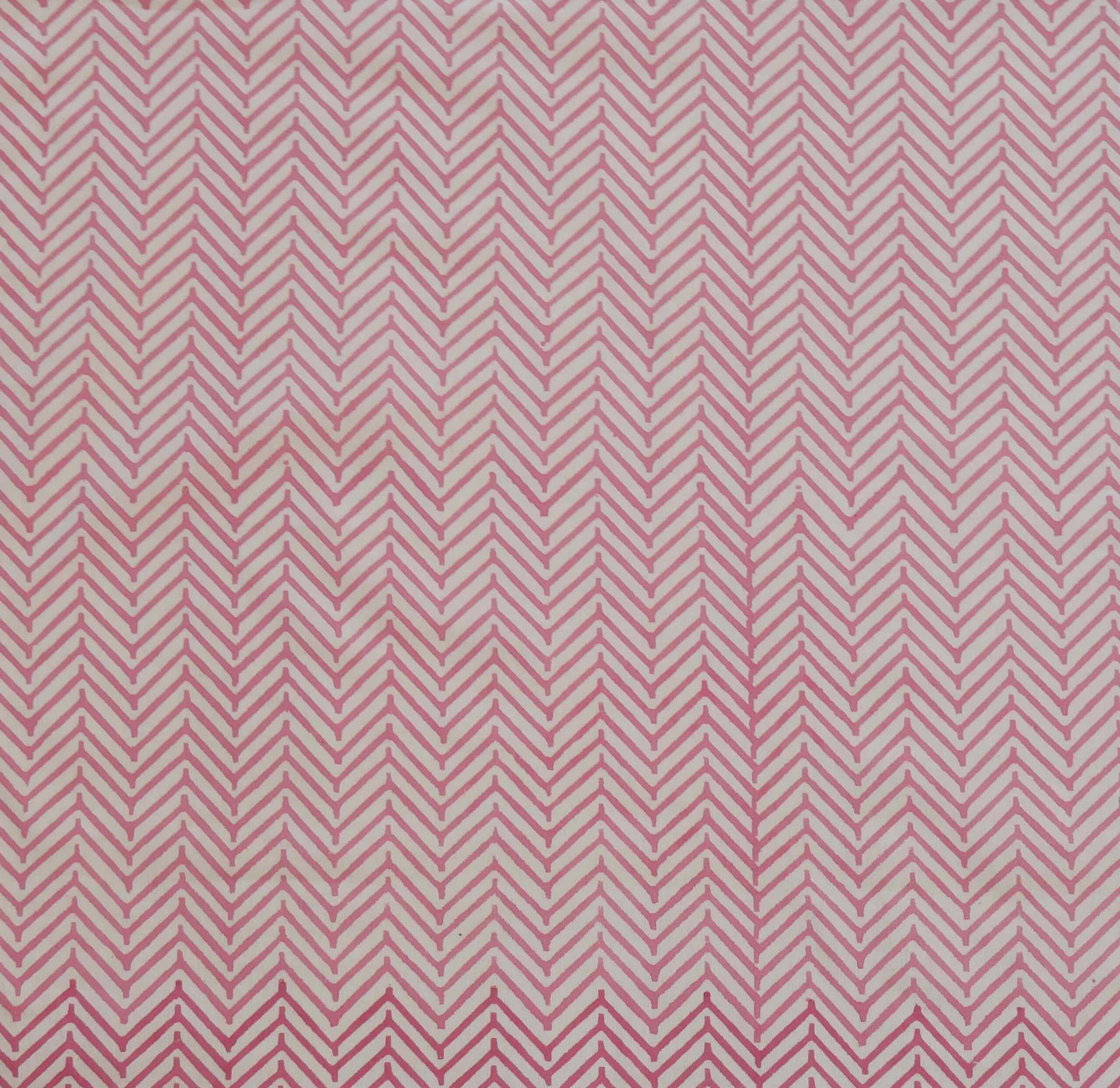 CHEVRON BERGONIA set of 6 cotton napkins