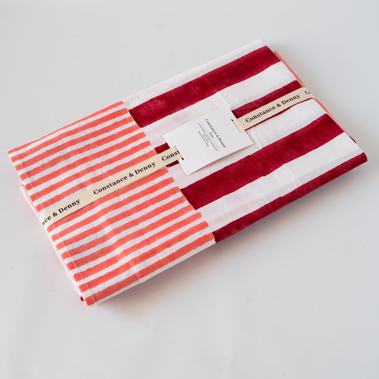 Double Stripe Tablecloth - 5 colours