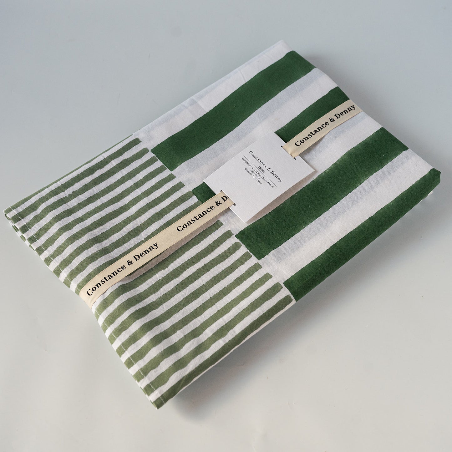 Double Stripe Tablecloth - 5 colours