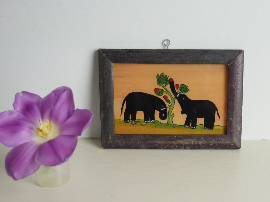 ELEPHANTS
indian paintings
glass painting
hand painted