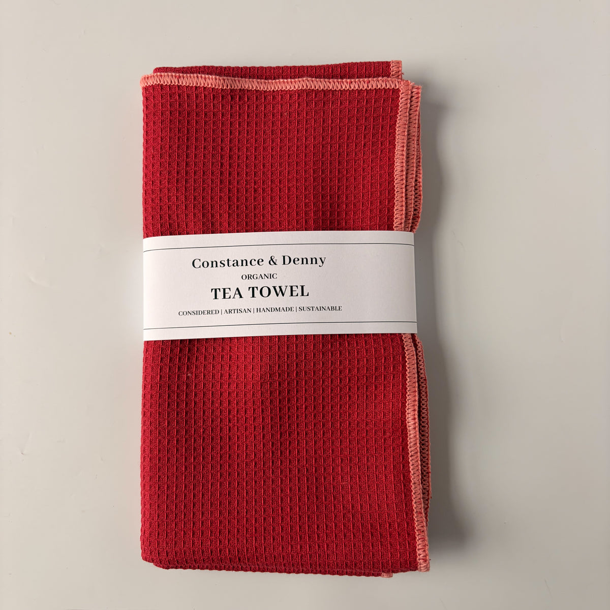 WAFFLE tea towel