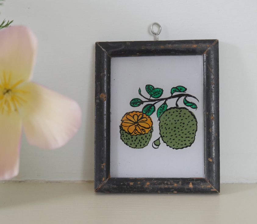 JACKFRUIT Indian glass painting