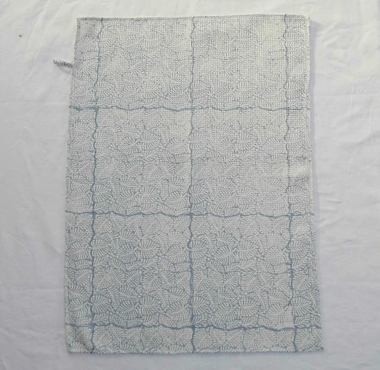 LEAF AIRY BLUE tea towel