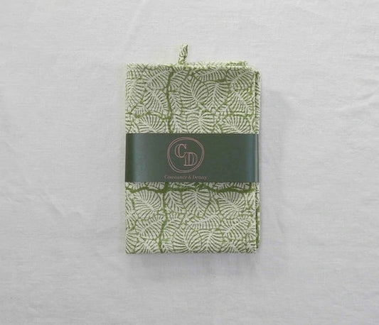 LEAF LIME tea towel