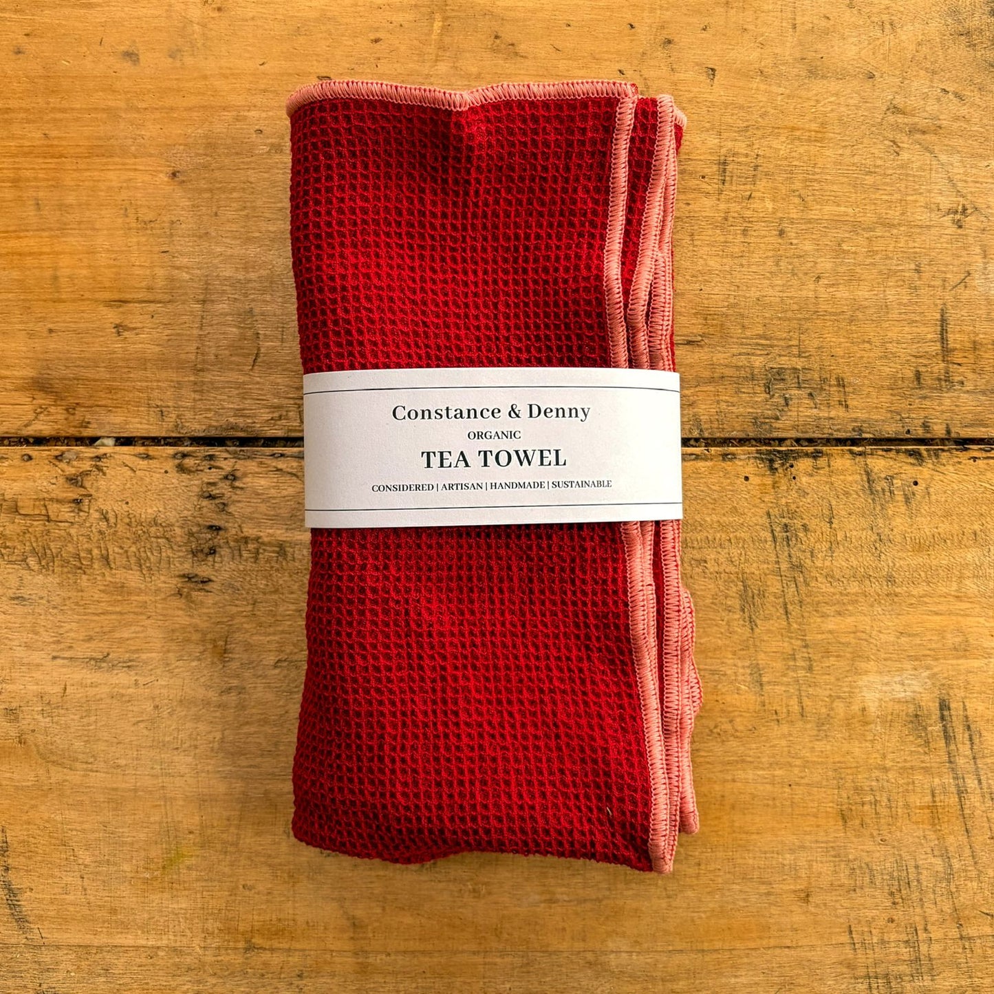 WAFFLE tea towel