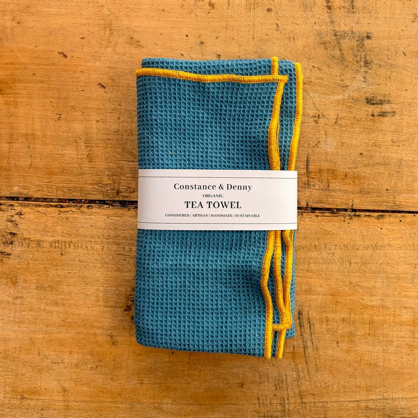 WAFFLE tea towel