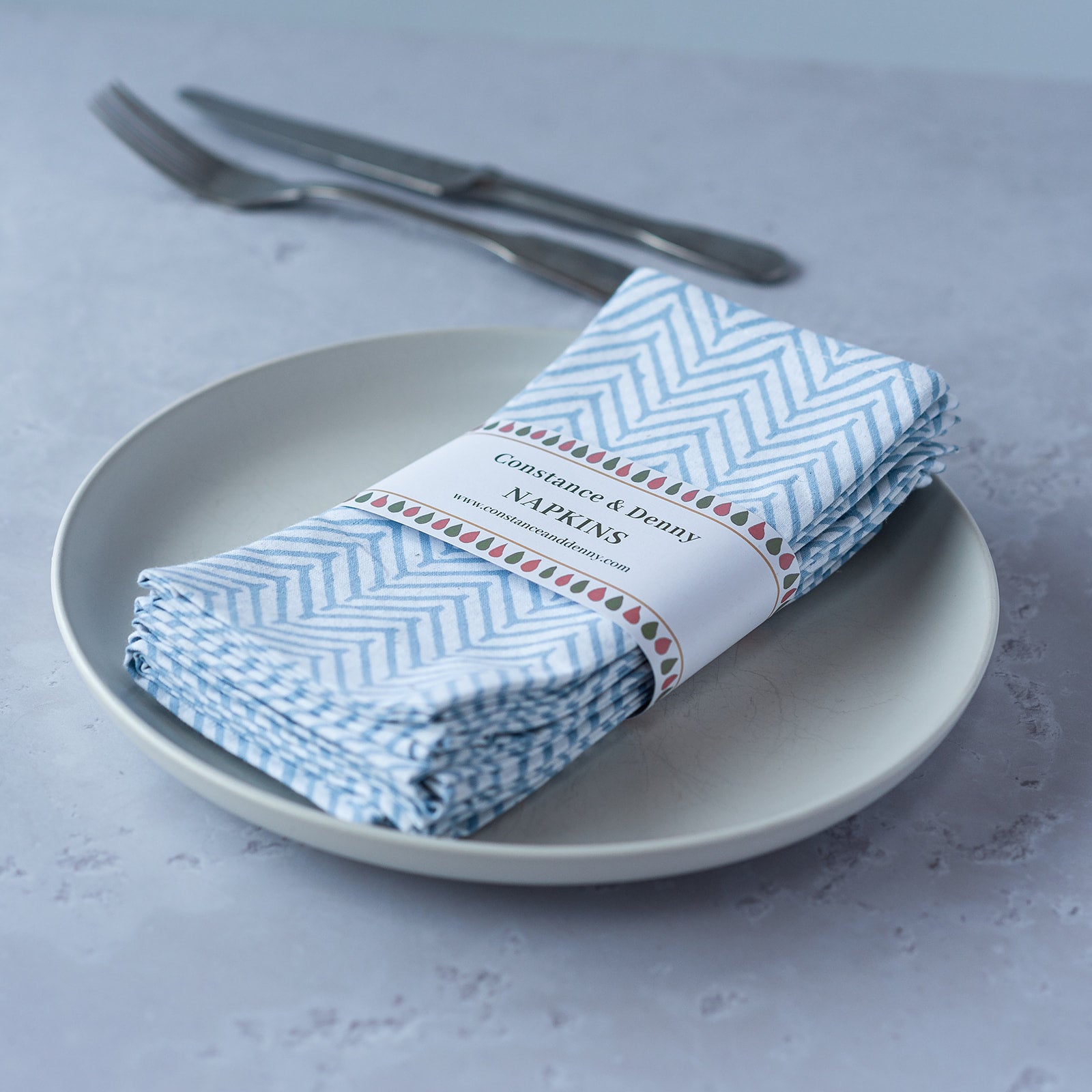 chevron-napkins-block-printed-sky-set