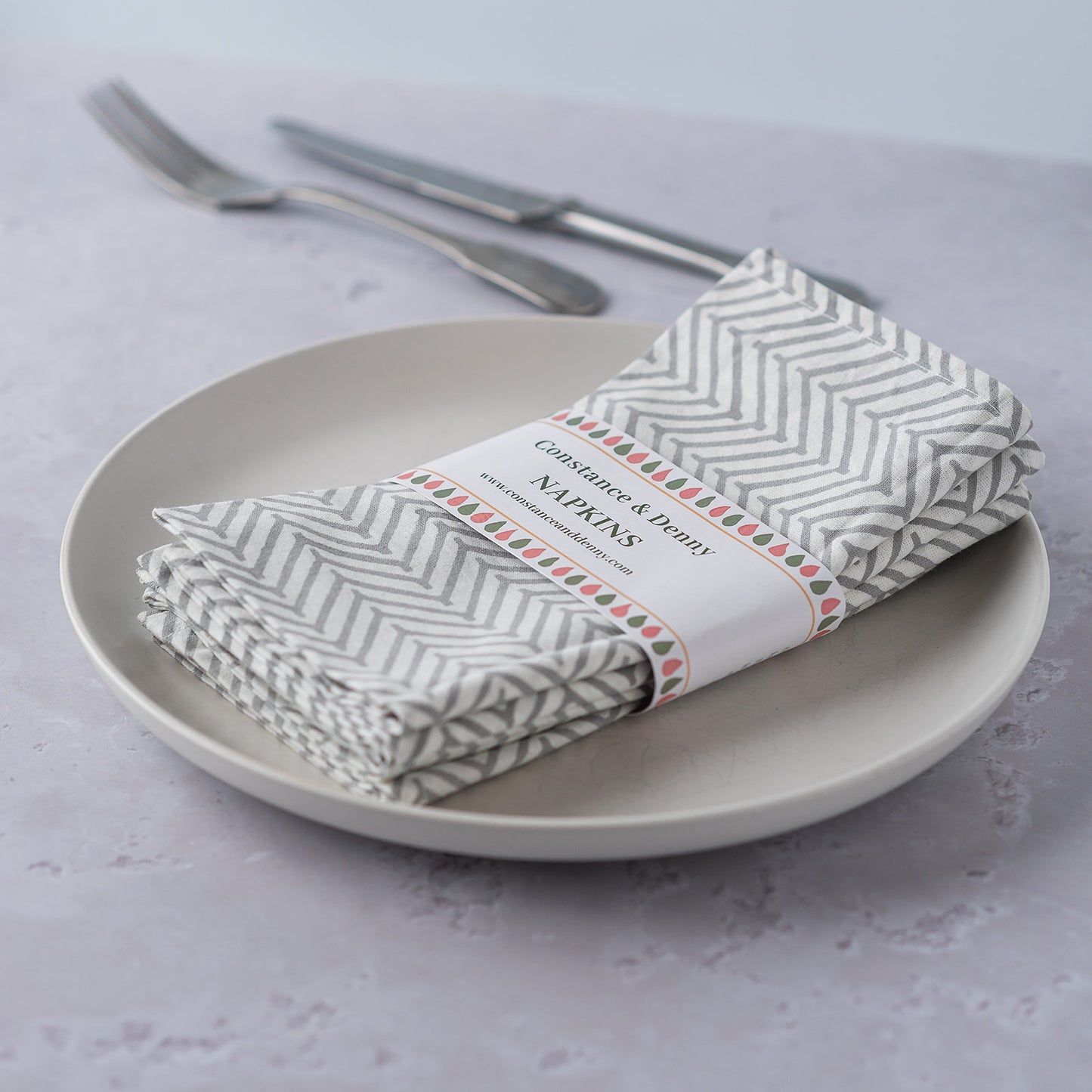 chevron-napkins-block-printed-dove-grey-set