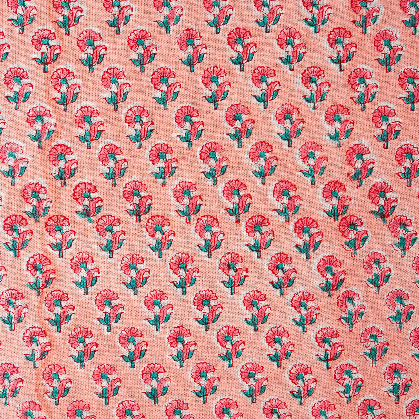 TINY PINK FLOWER set of 4 cotton napkins