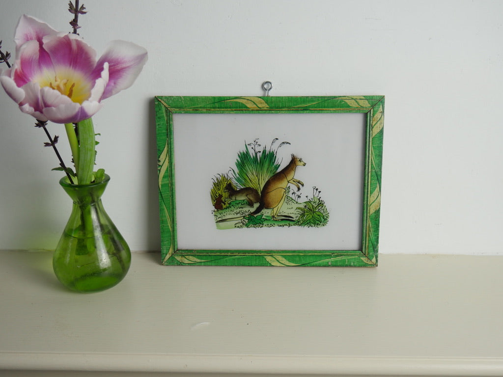 constance-and-denny-indian-reverse-painting-boxed-packaging-hand-painted-artisan-kangaroo-green-frame-medium