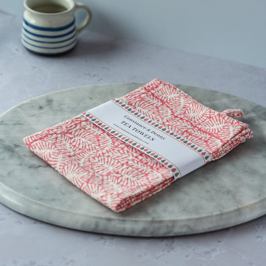 leaf-block-printed-begonia-tea-towel