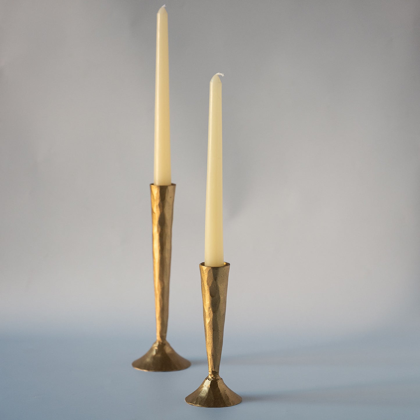 FOUNDRY GOLD candle stick holder - 3 sizes