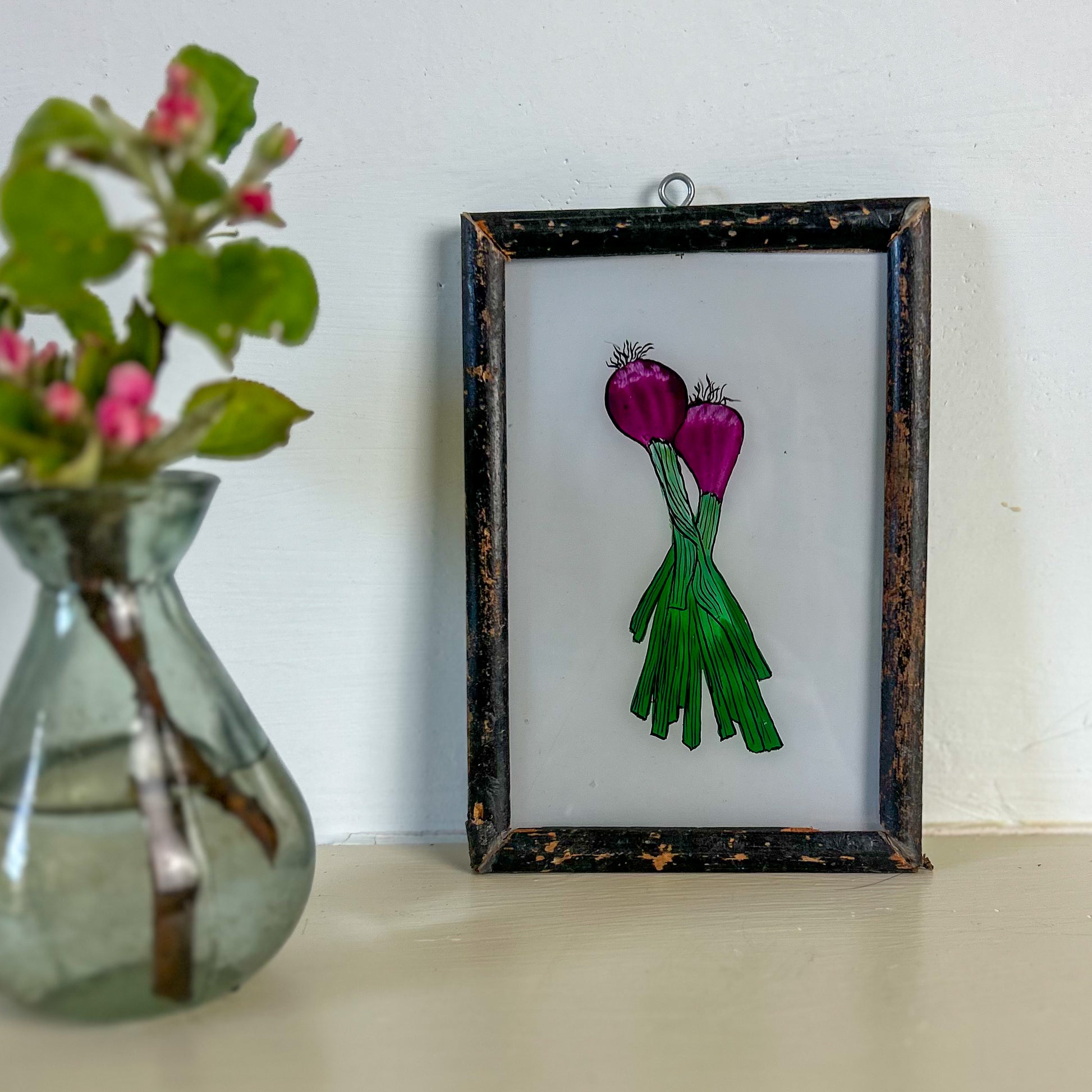 constance-and-denny-indian-reverse-glass-painting-boxed-packaging-hand-painted-artisan-art-individual-botanical-spring-onion-2-small