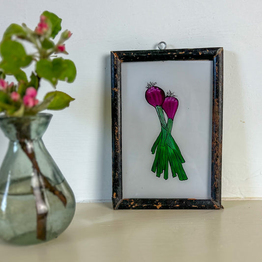 constance-and-denny-indian-reverse-glass-painting-boxed-packaging-hand-painted-artisan-art-individual-botanical-spring-onion-2-small