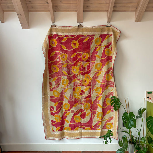 vintage-kantha-throw-blanket-floral-crimson-mustard