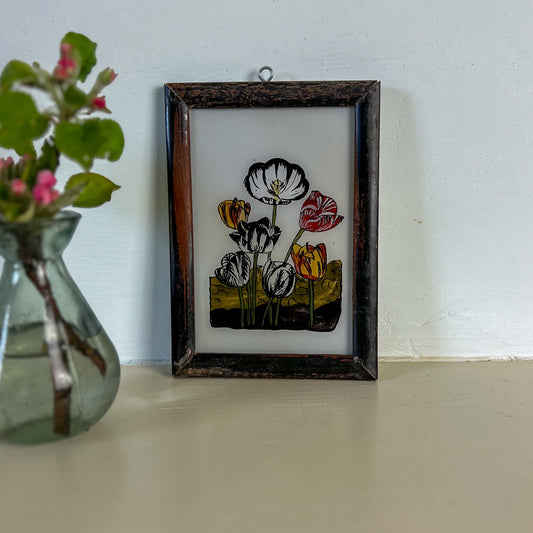 constance-and-denny-indian-reverse-glass-painting-boxed-packaging-hand-painted-artisan-art-individual-botanical-tulips-2-small
