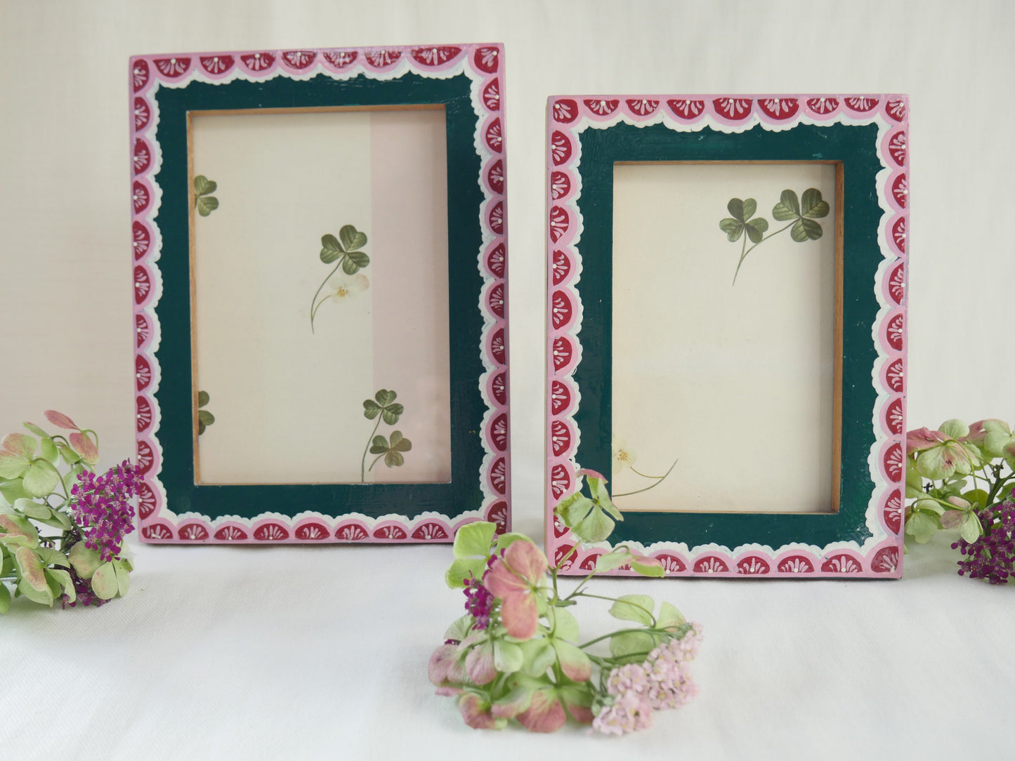 hand painted picture frame 