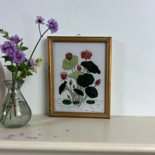 indian-reverse-glass-painting-water-lilies-medium