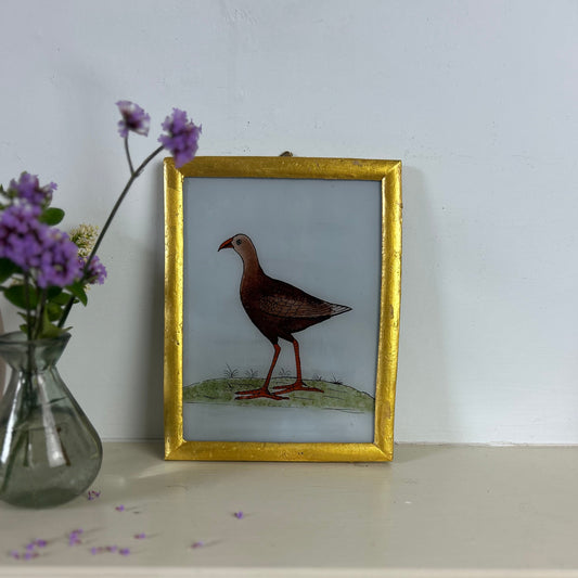 indian-reverse-glass-painting-bird-medium