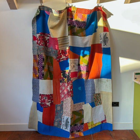 kantha multi coloured vintage