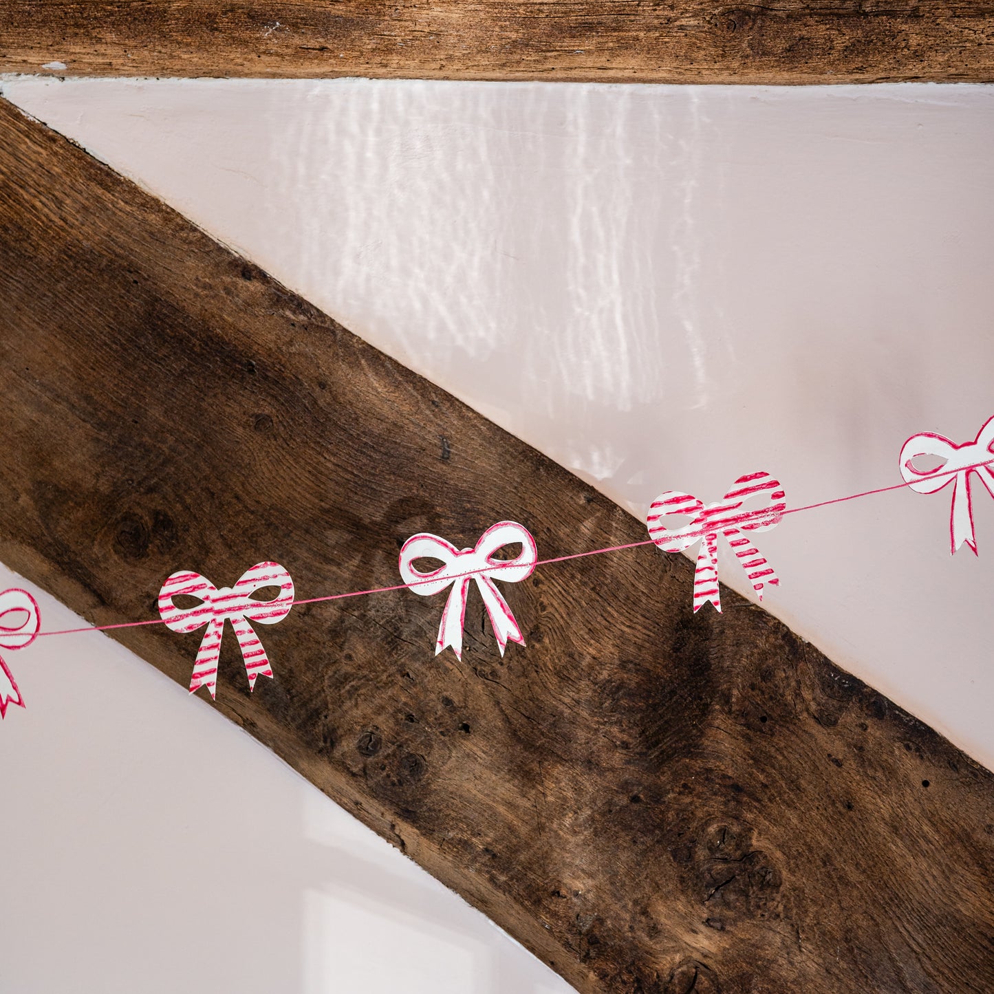 NEW BOW PEONY 3 metre garland