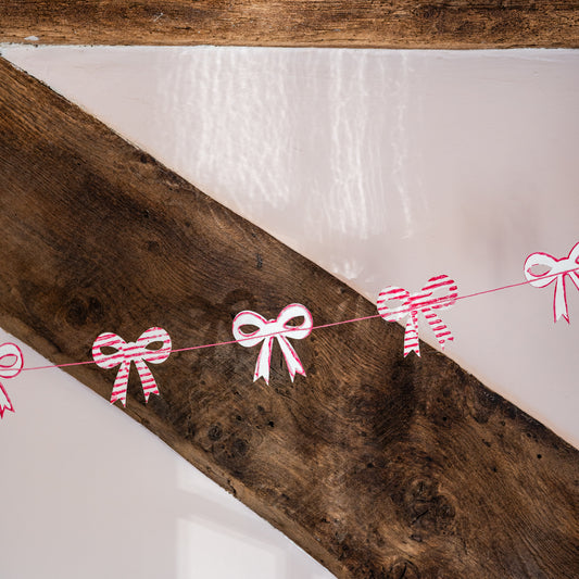 NEW BOW PEONY 3 metre garland