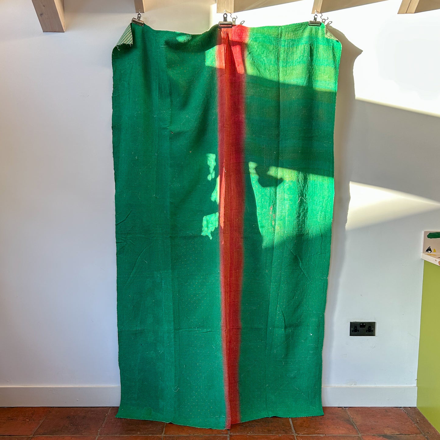 vintage kantha 2049 throw and blanket